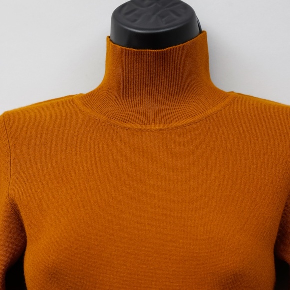 NWT ALC Spice Brown Wide Sleeve Turtleneck - Picture 7 of 10